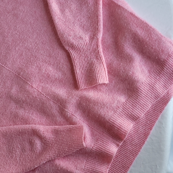 Vince Camuto bubblegum pink sweater -B6 - Picture 3 of 6